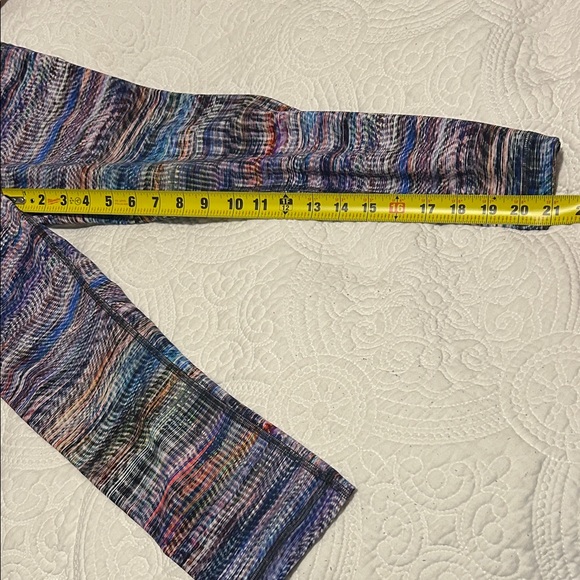 Lululemon Athletica Colorful Knit Pattern Leggings - Picture 8 of 8